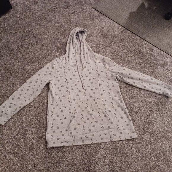 BEARSLAND Maternity Nursing Hoodie Sweatshirt Breastfeeding with Pockets X-Large - Picture 1 of 8